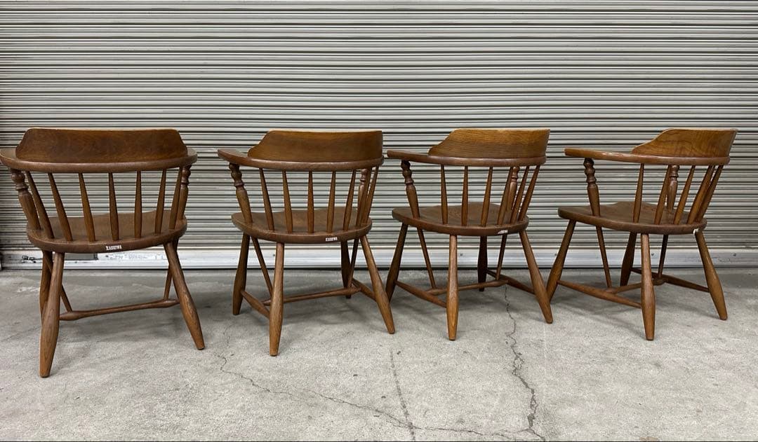 飛騨高山　柏木工 KASHIWA チェア4脚