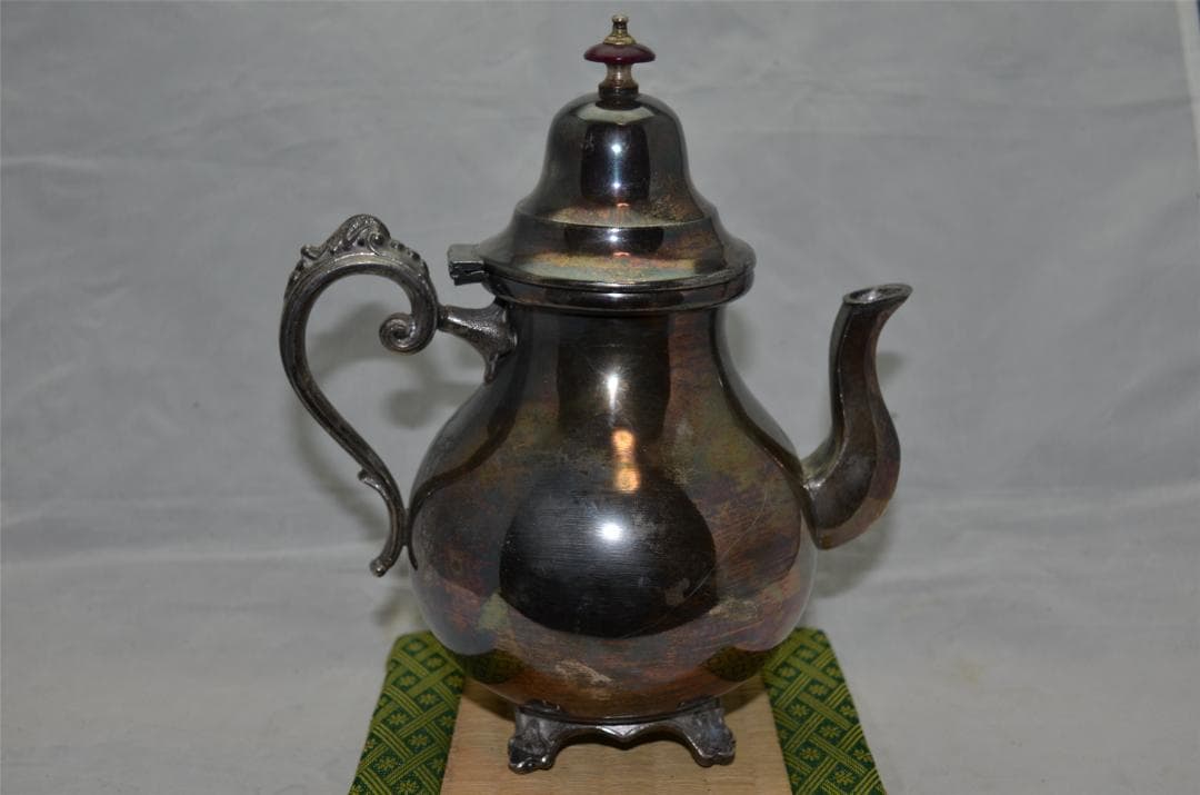 銀瓶　急須　純銀刻印