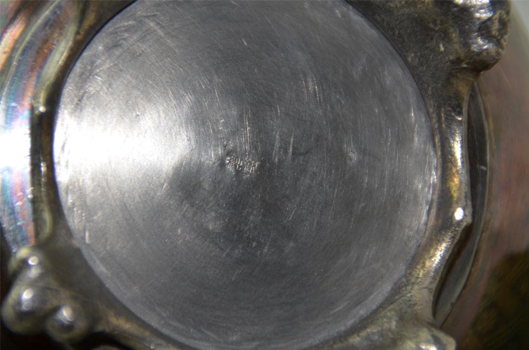 銀瓶　急須　純銀刻印