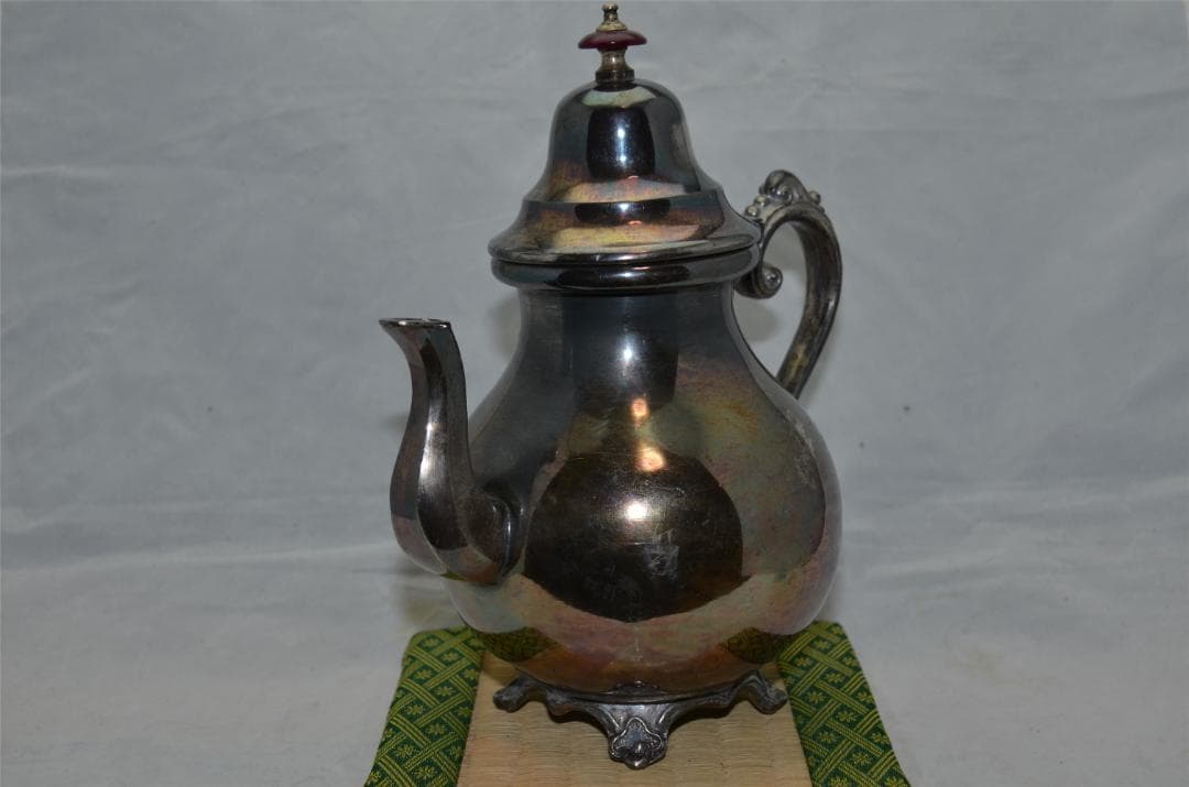 銀瓶　急須　純銀刻印