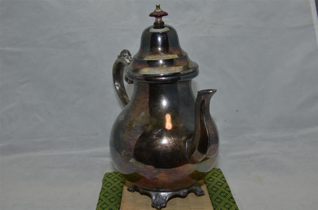 銀瓶　急須　純銀刻印