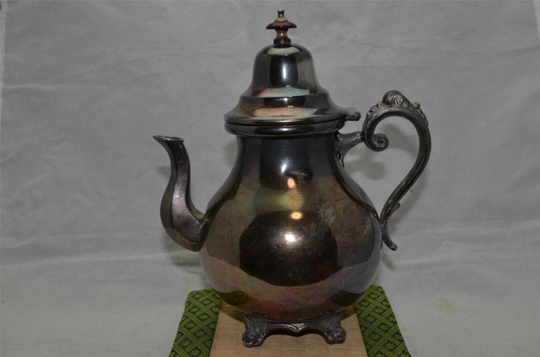 銀瓶　急須　純銀刻印