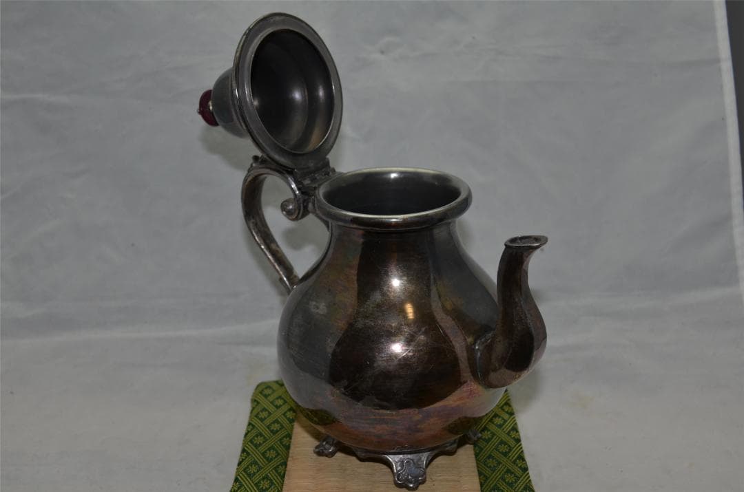 銀瓶　急須　純銀刻印