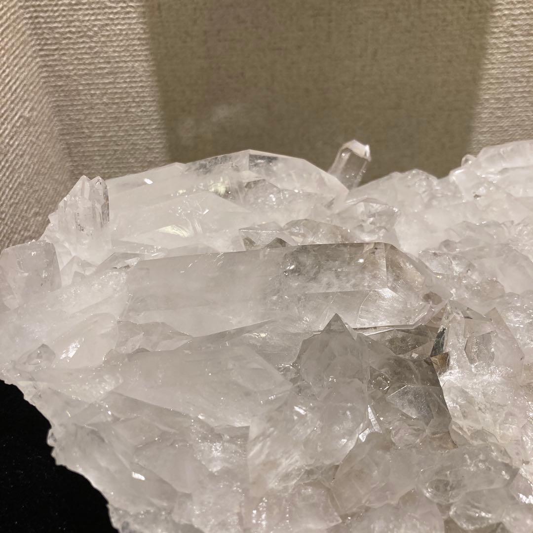 ☆最高品質☆ トマスゴンサガ産　水晶　クラスター　 水晶クラスター　天然石　原石