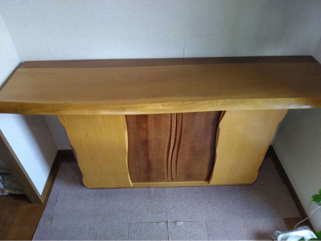 木製シンプルデザイン サイドボード 旭川家具のR工房