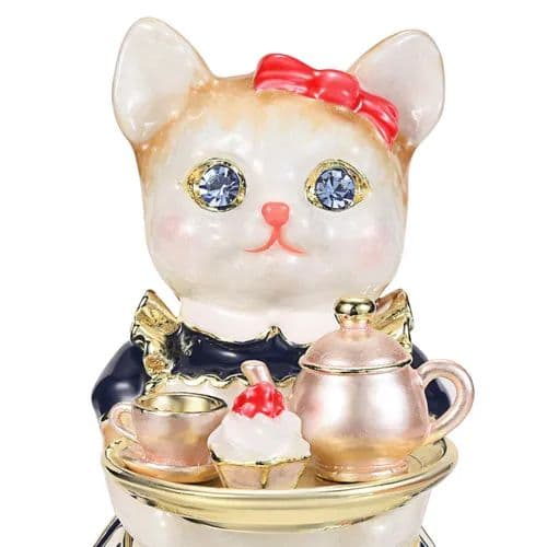 ♥おめめキラキラ＊美猫ちゃんの小物入れ　オブジェ