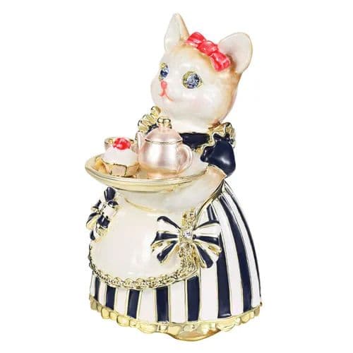 ♥おめめキラキラ＊美猫ちゃんの小物入れ　オブジェ