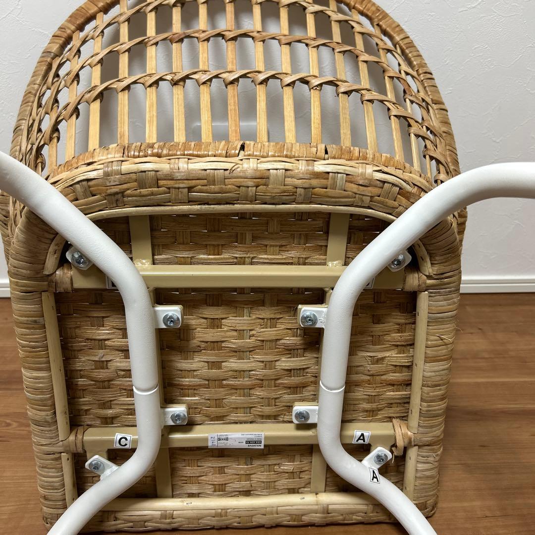 【廃盤品・送料込み】IKEA NILSOVE ニルソーヴェ　ダイニングチェア