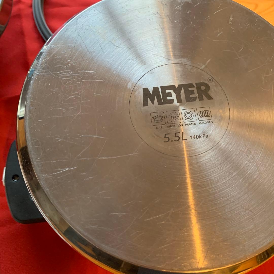 お値下げ中　MEYER 圧力鍋 5.5L ハイプレッシャークッカー