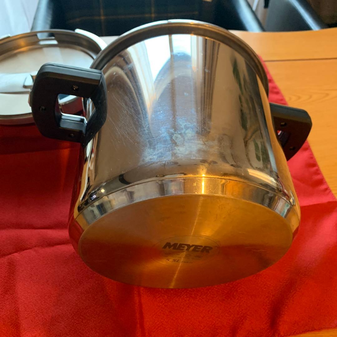 お値下げ中　MEYER 圧力鍋 5.5L ハイプレッシャークッカー