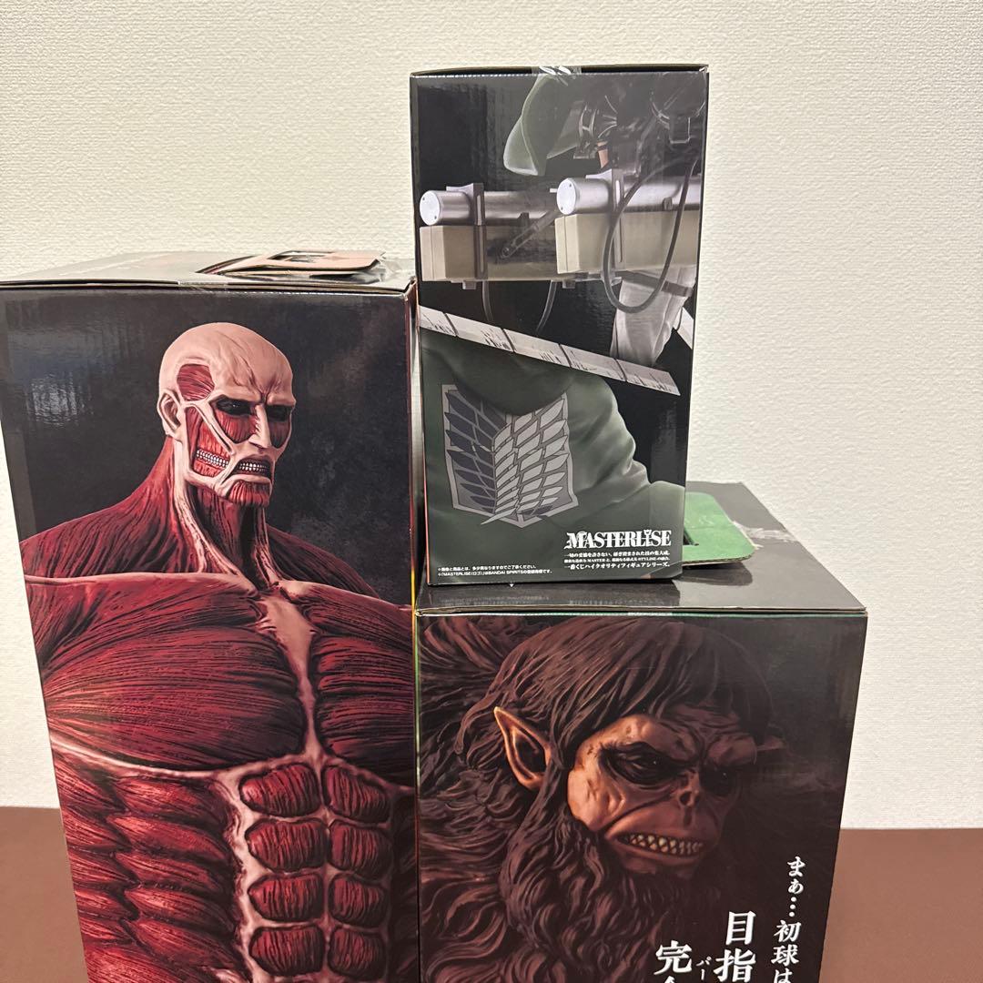 《一番くじ 進撃の巨人 獣の巨人は俺が仕留める》A賞B賞ラストワン賞セット✨