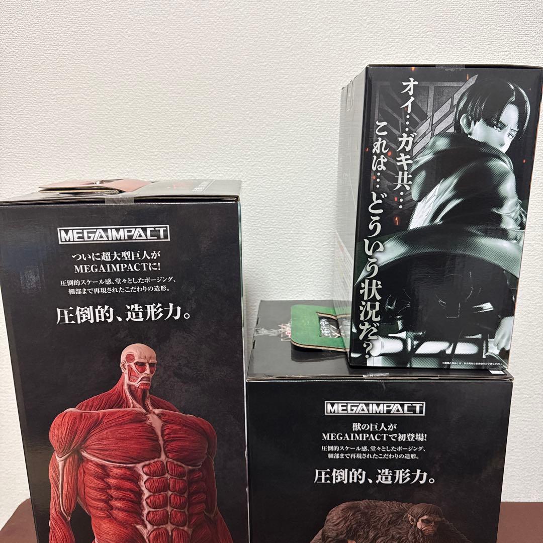 《一番くじ 進撃の巨人 獣の巨人は俺が仕留める》A賞B賞ラストワン賞セット✨