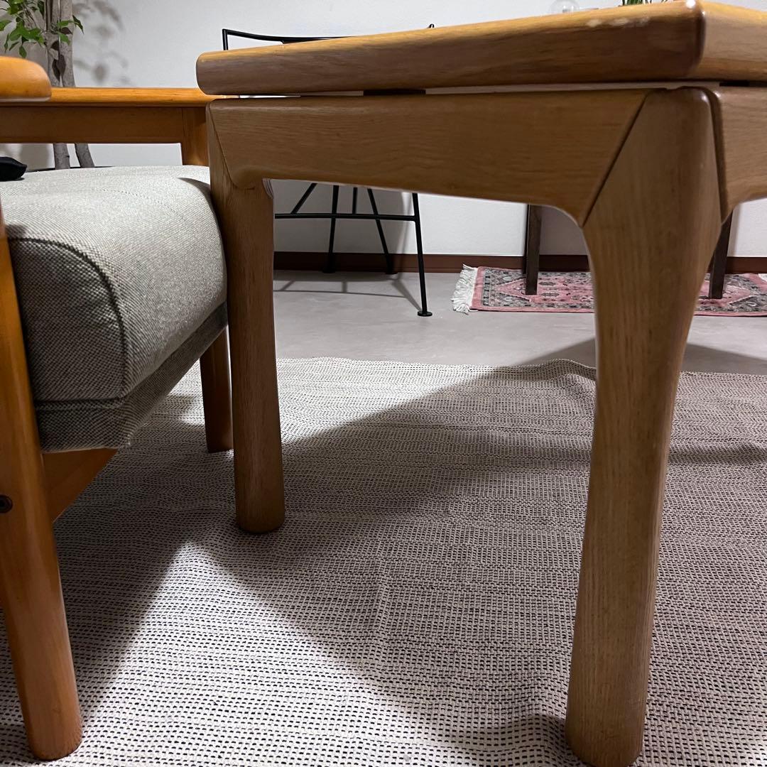 ウッド サイドテーブル ヴィンテージ ミッドセンチュリー センターテーブル 北欧