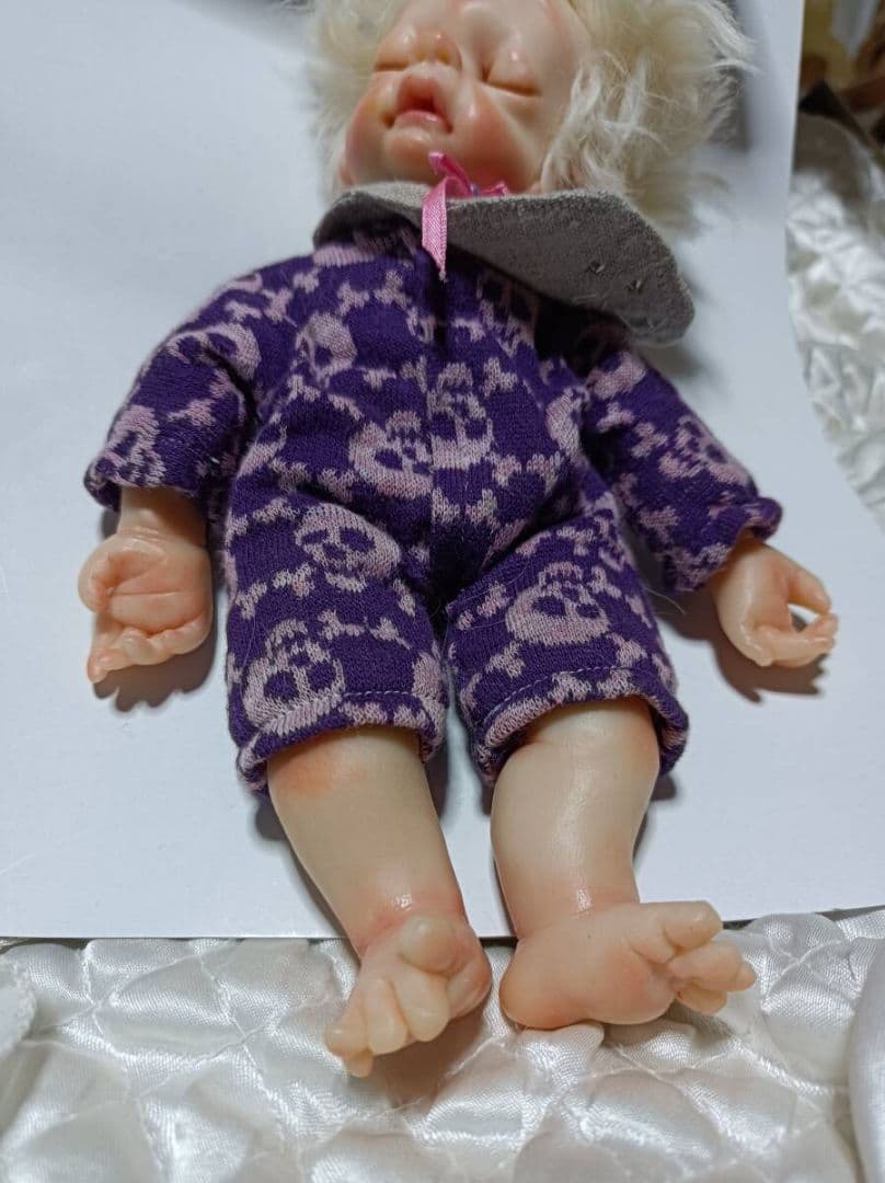 最終値下げ作家不明樹脂粘土ベビー創作人形人形 ドール 人形 コレクション