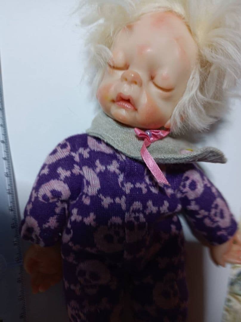 最終値下げ作家不明樹脂粘土ベビー創作人形人形 ドール 人形 コレクション