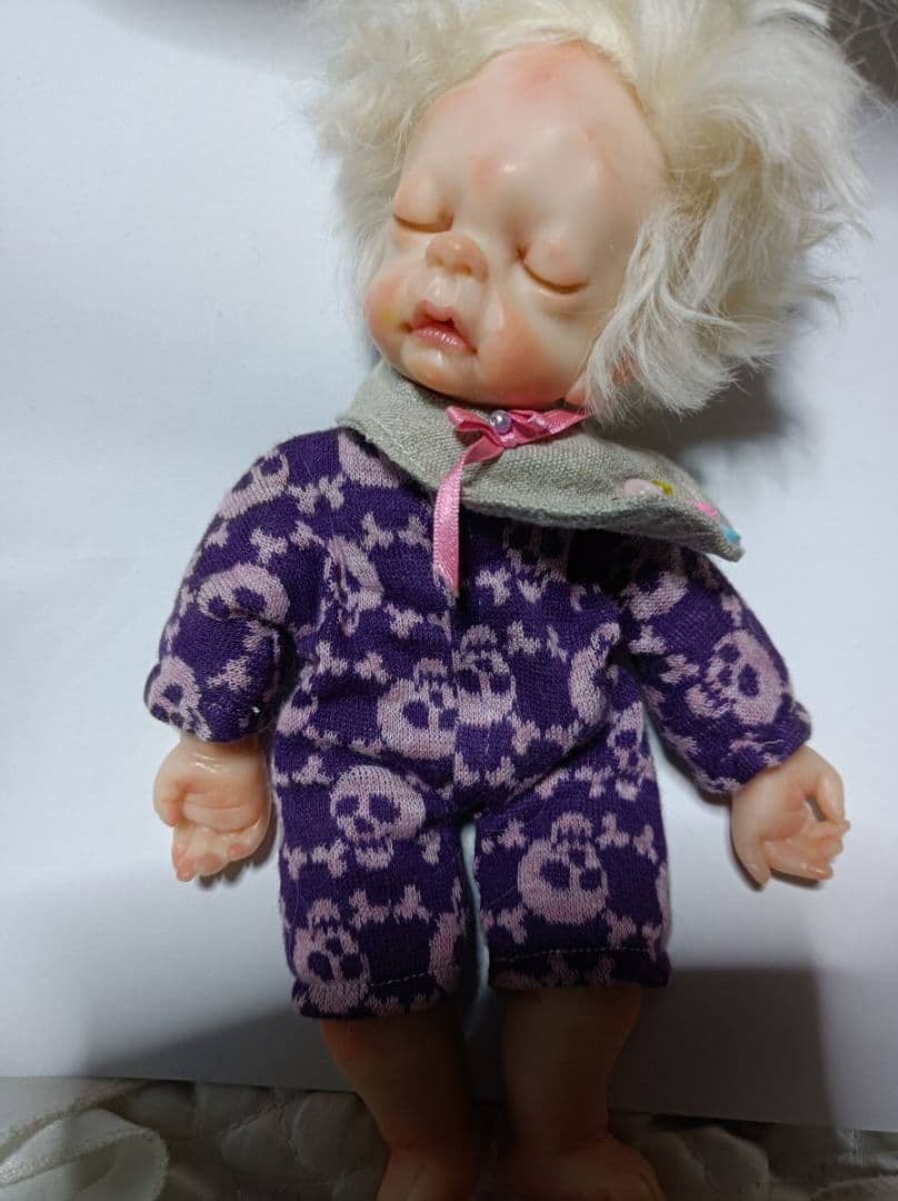最終値下げ作家不明樹脂粘土ベビー創作人形人形 ドール 人形 コレクション