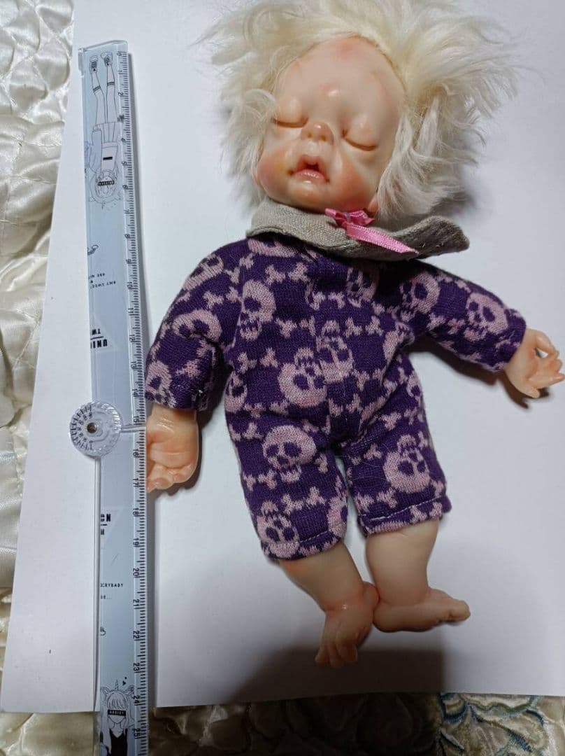 最終値下げ作家不明樹脂粘土ベビー創作人形人形 ドール 人形 コレクション