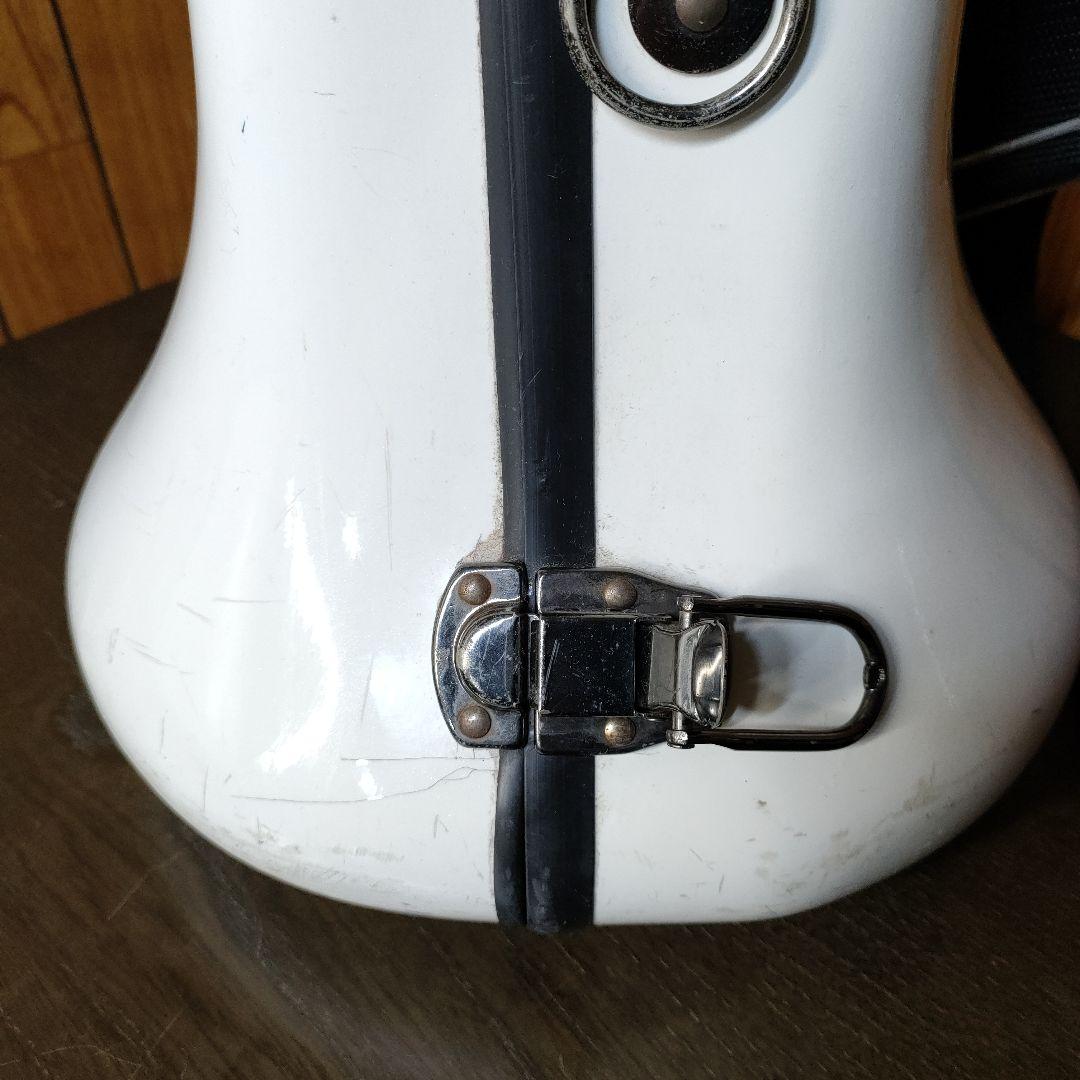 【ららみやん】C.C.SHINY トロンボーンケース ホワイト