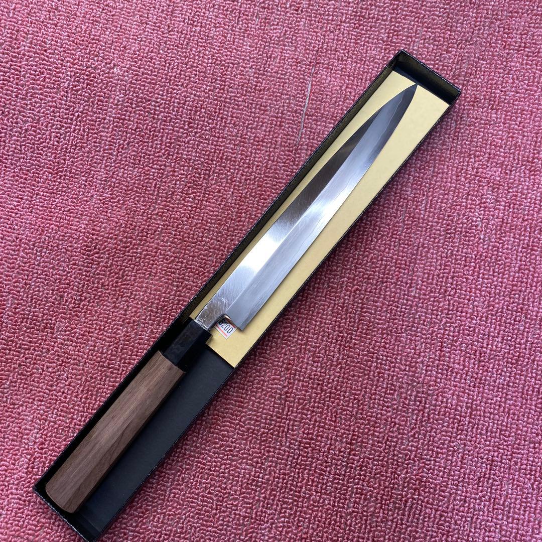 銀三　柳刃包丁　210㎜　7寸