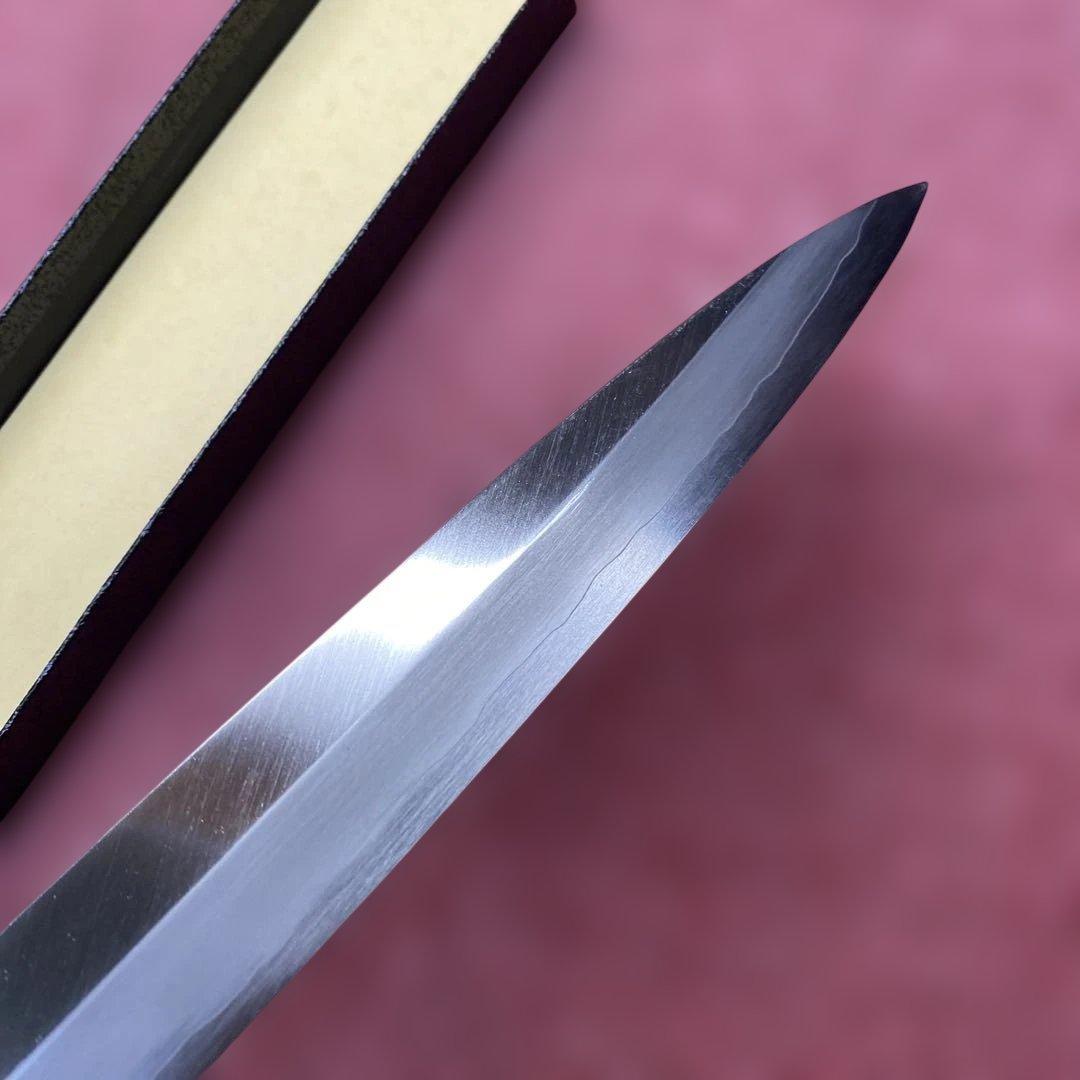 銀三　柳刃包丁　210㎜　7寸