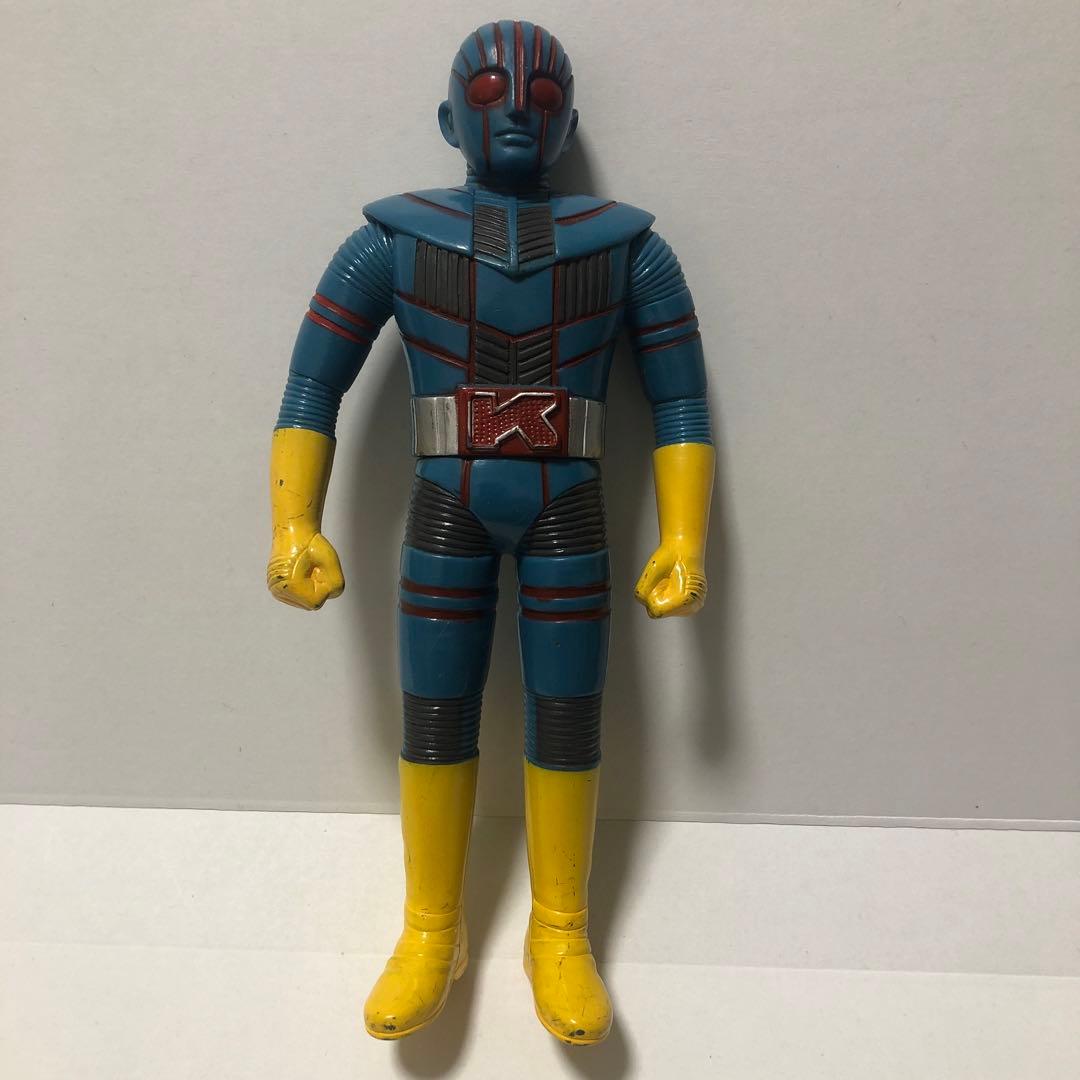 ロボット刑事K ソフビ バンダイ 1990年 日本製 ☆フィギュア 当時物