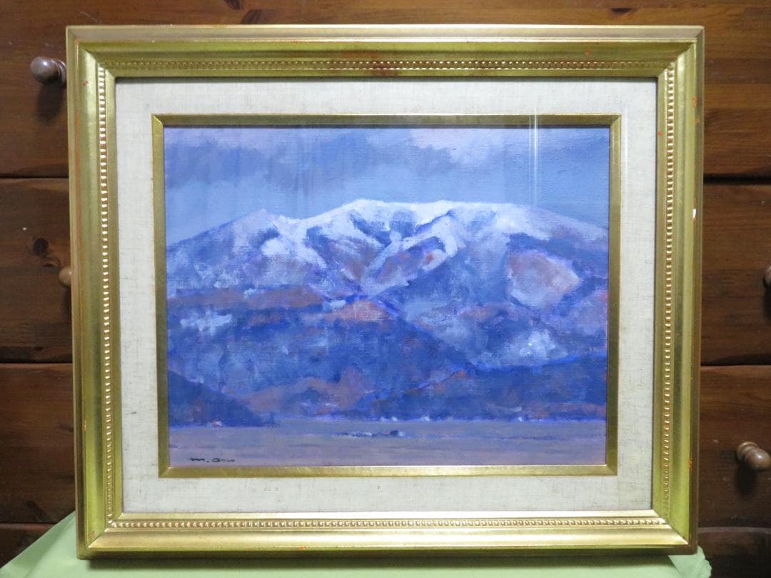 ◇ 小野正人 「天山」 油彩 F6号 光風会 師：小絲源太郎 佐賀県