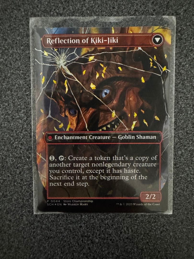 MTG 鏡割りの寓話　ストアチャンピオンシップ　優勝プロモ