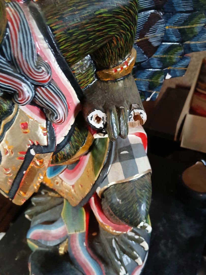 バリ島 特大ガルーダ 105センチ - メルカリ