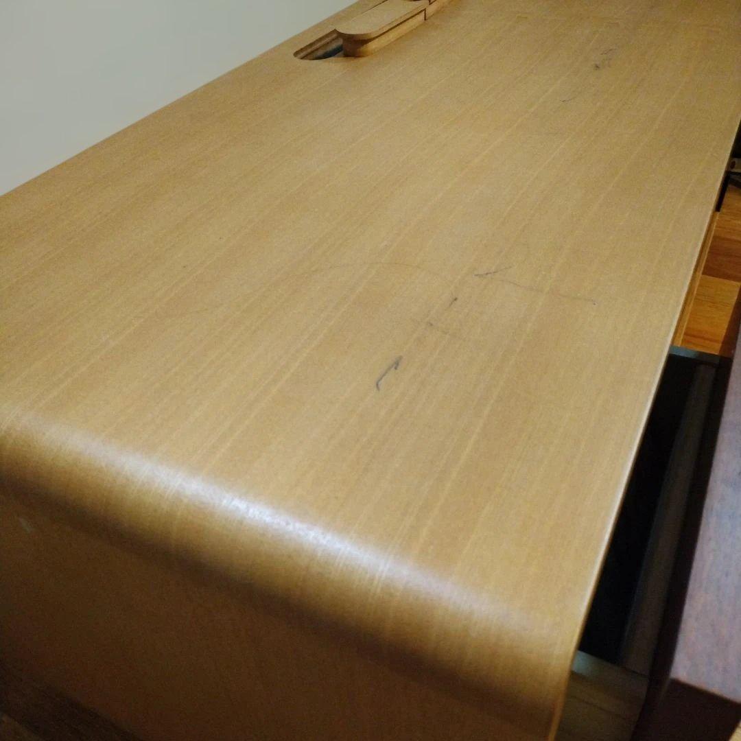 ナチュラルウッド テレビ台 引き出し付き