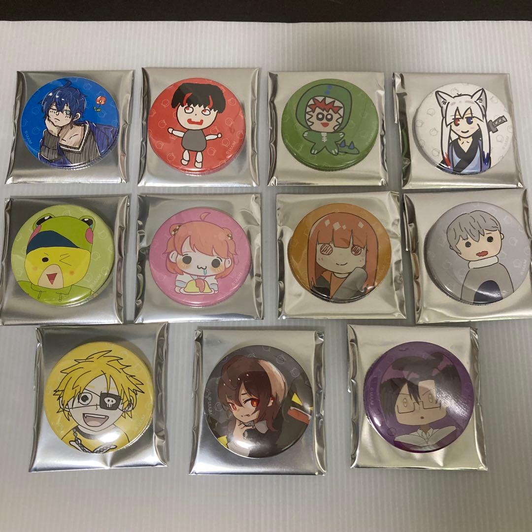 カラフルピーチ 全11種セット 直筆イラスト缶バッジ 全員集合 - メルカリ