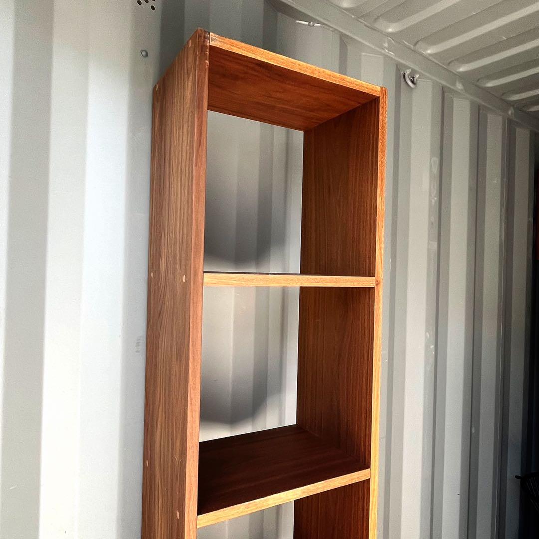 取付無料！無印良品 ウォールナット スタッキングシェルフ5段 飾り棚✨