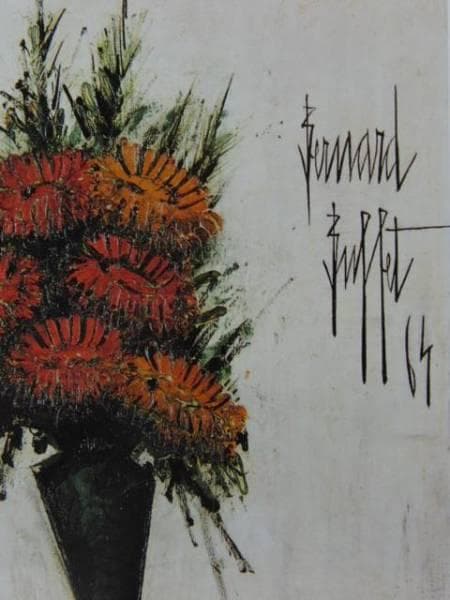 ベルナール・ビュフェ、「NATURE MORTE」、海外版超希少レゾネ