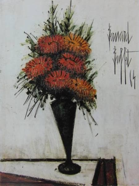 ベルナール・ビュフェ、「NATURE MORTE」、海外版超希少レゾネ