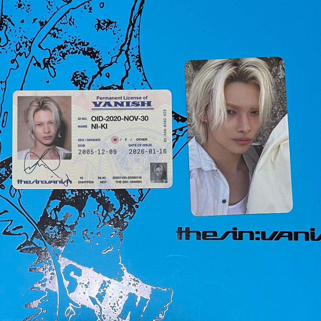 ENHYPEN THE SIN:VANISH トレカ ニキ - メルカリ