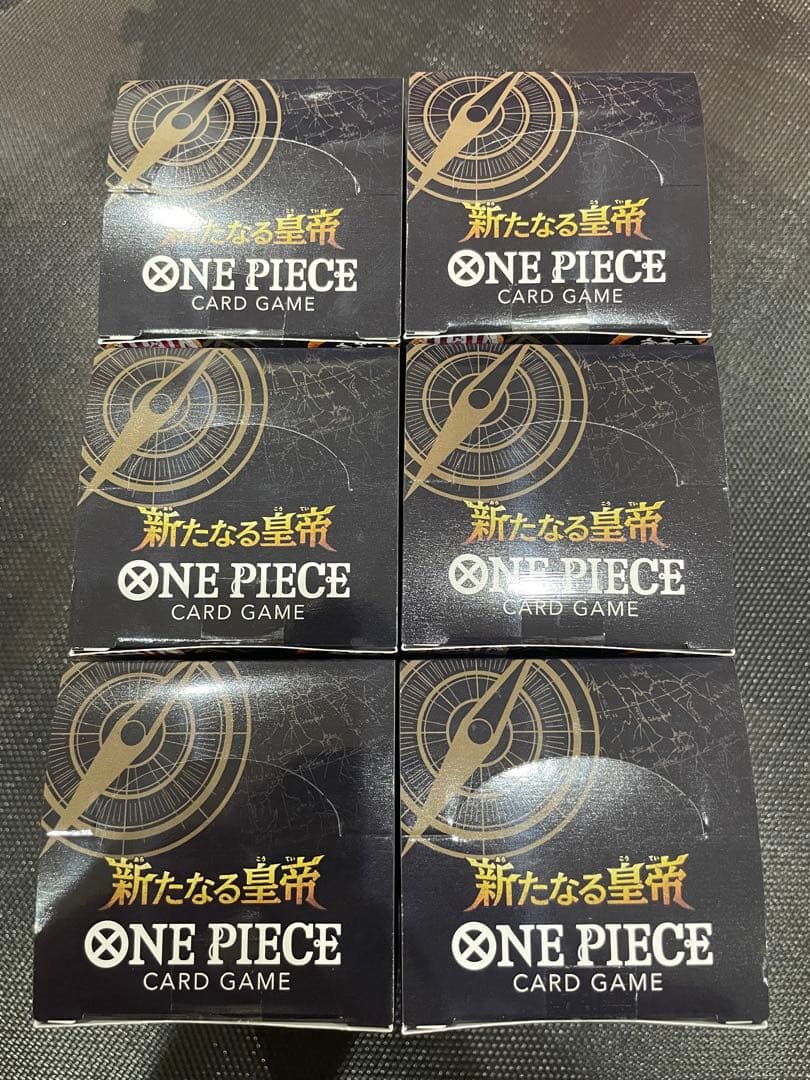ワンピース 新たなる皇帝 BOX テープ付き 6box - メルカリ