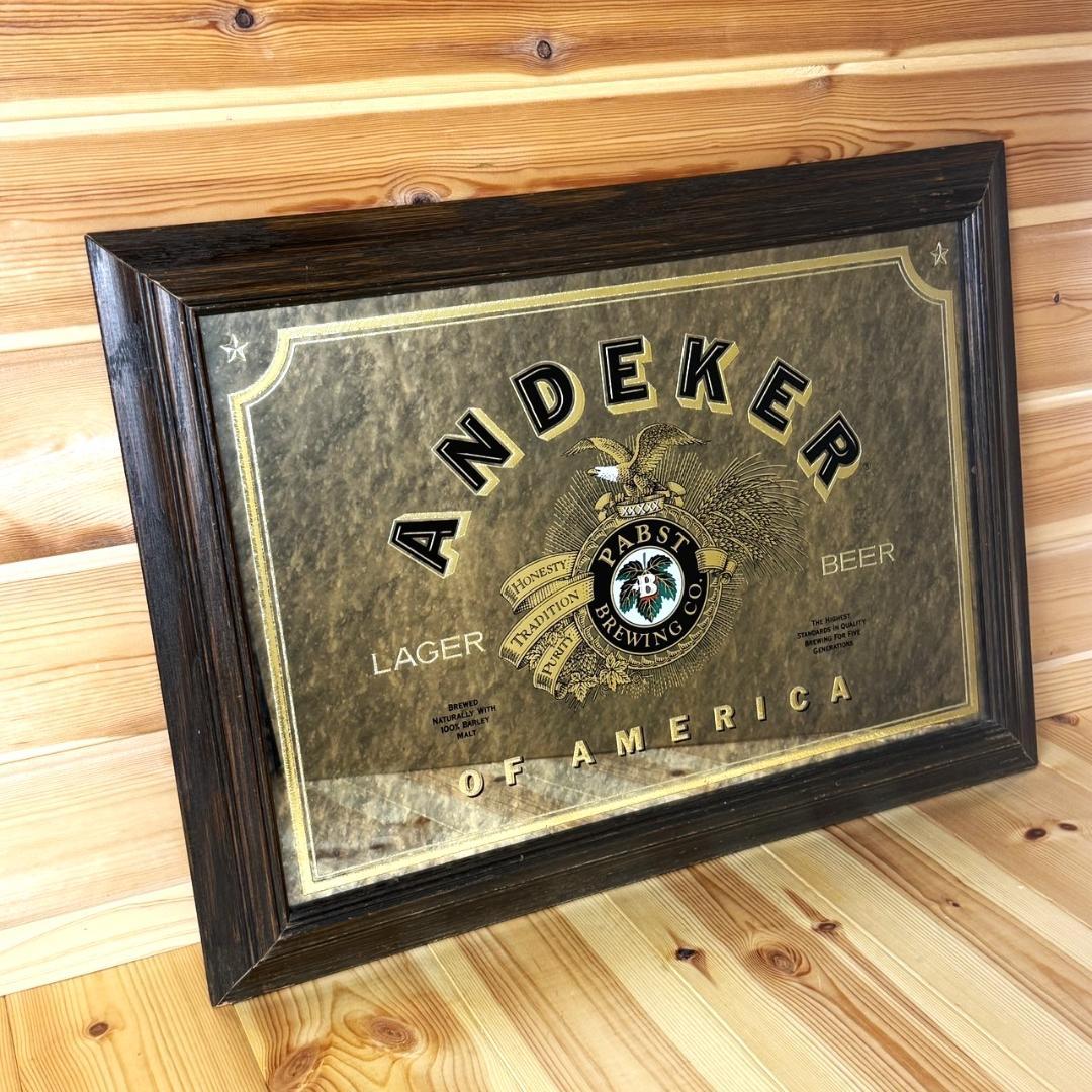 t*i様 ANDEKER パブミラー Pabst パブスト 鏡 ミラー ビンテー