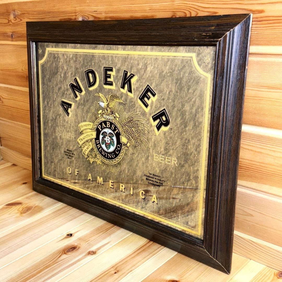t*i様 ANDEKER パブミラー Pabst パブスト 鏡 ミラー ビンテー