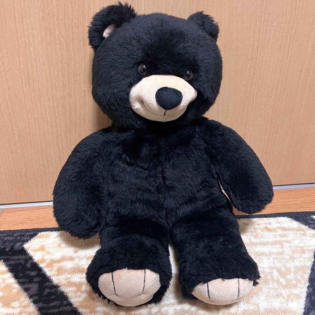 ビルドアベア Build A Bear work shop テディベア 黒 - メルカリ