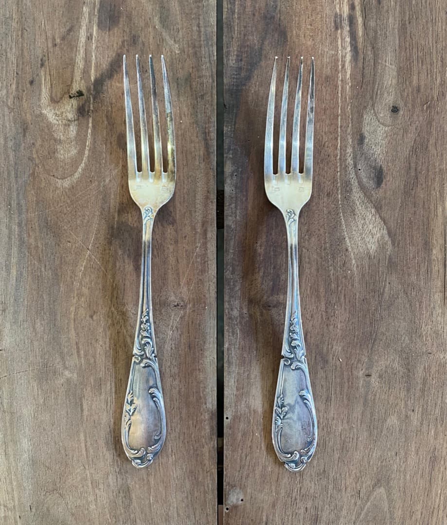 アンティークフォーク フランスアンティーク テーブルウェア フォークセット