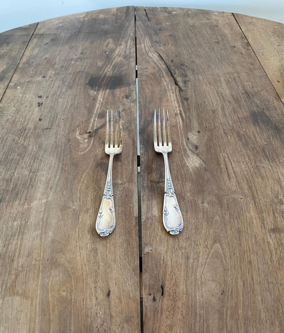 アンティークフォーク フランスアンティーク テーブルウェア フォークセット