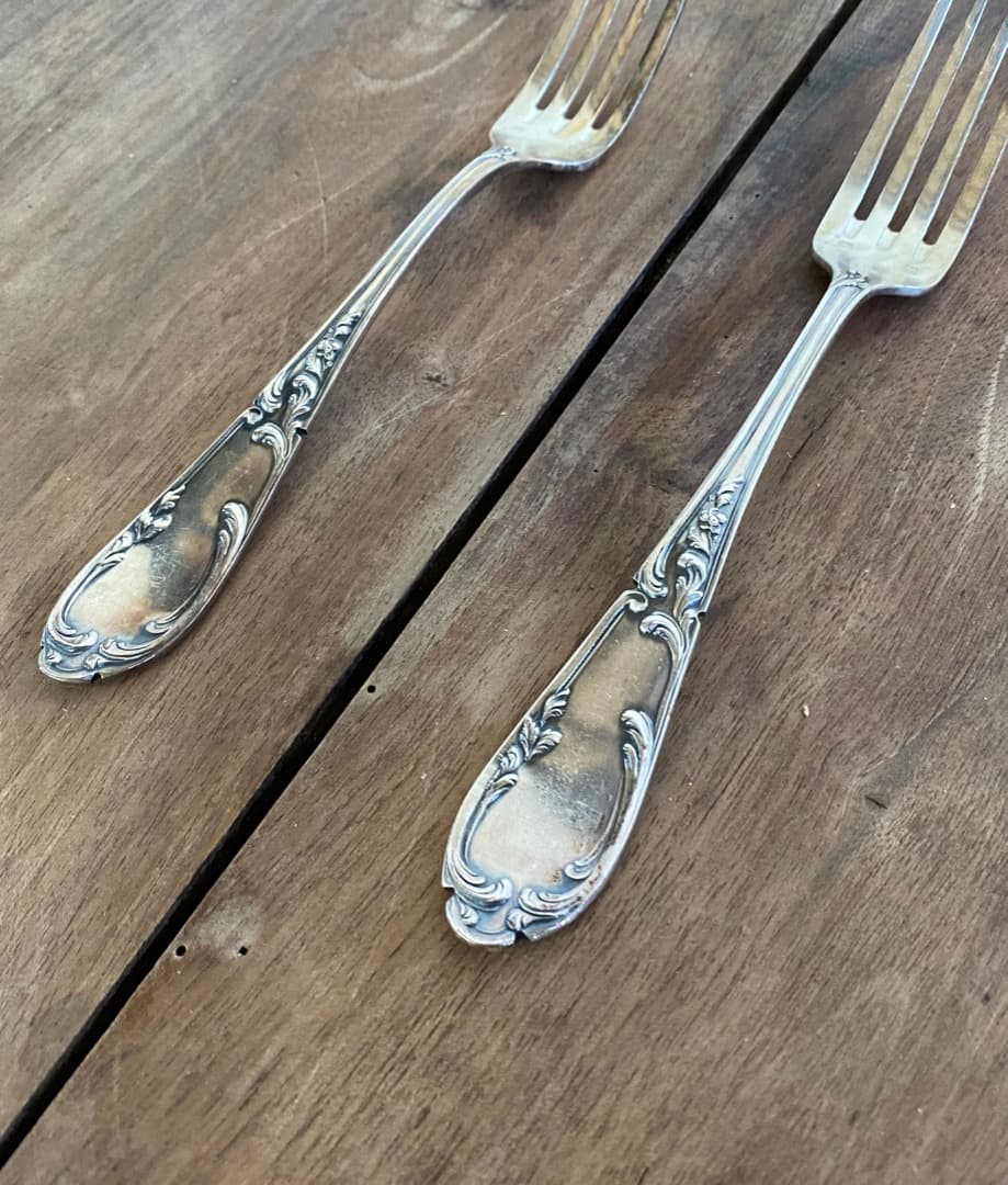 アンティークフォーク フランスアンティーク テーブルウェア フォークセット