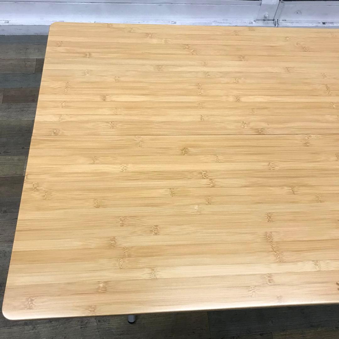 スノーピーク　ワンアクションテーブルロング　竹　 peak