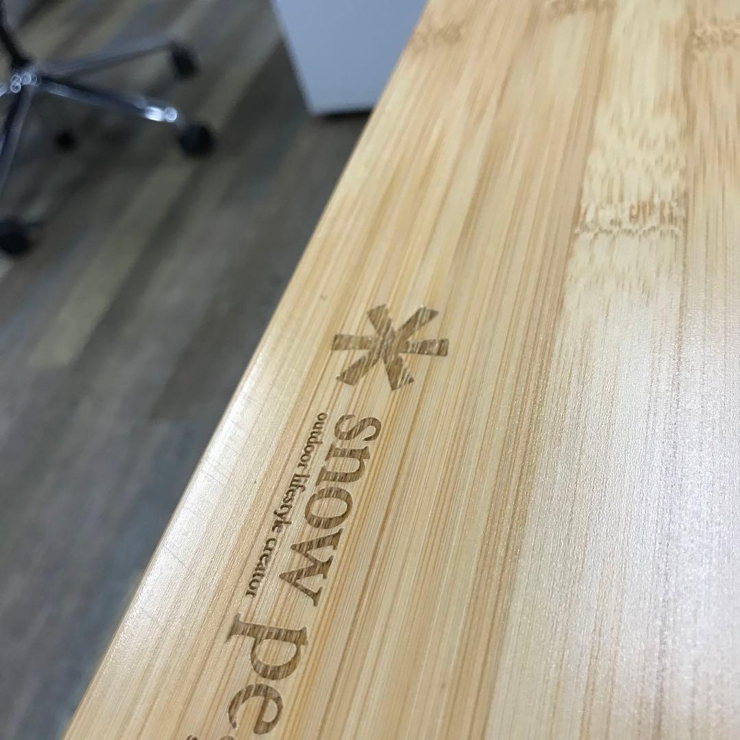 スノーピーク　ワンアクションテーブルロング　竹　 peak