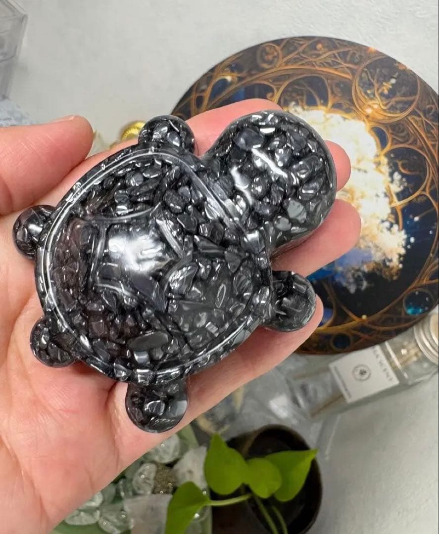 オルゴナイト まん丸カメさん テラヘルツ