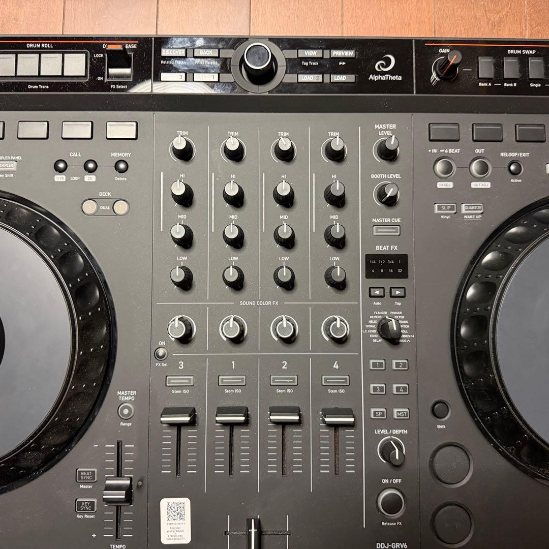 DJ機材 DJ YONAOSHI  AlphaTheta DDJ-GRV6