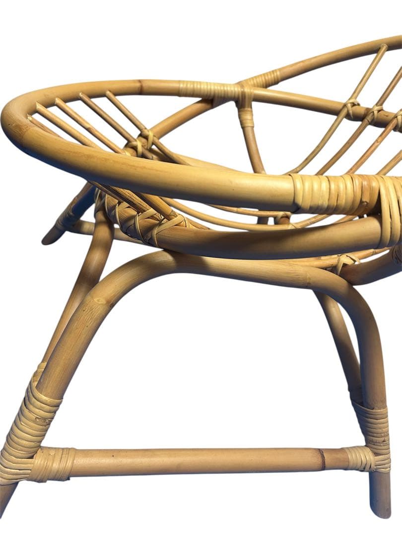 ラタンラウンドチェア チェア 椅子 いす パーソナルチェア ラウンジチェア