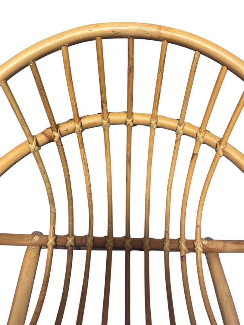 ラタンラウンドチェア チェア 椅子 いす パーソナルチェア ラウンジチェア