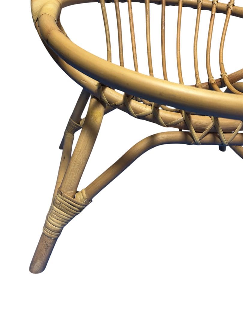 ラタンラウンドチェア チェア 椅子 いす パーソナルチェア ラウンジチェア