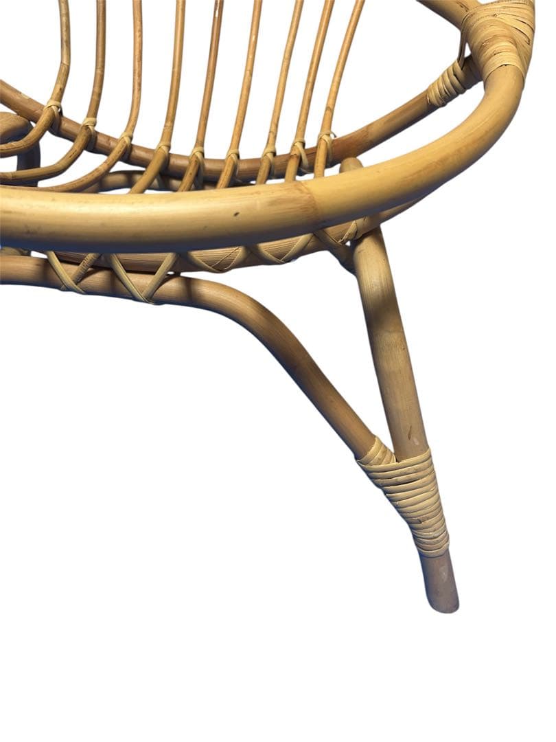 ラタンラウンドチェア チェア 椅子 いす パーソナルチェア ラウンジチェア