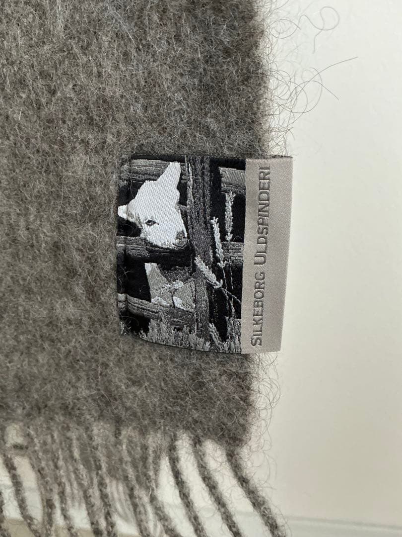Silkeborg Uldspinderi スローケット 大判140x240cm